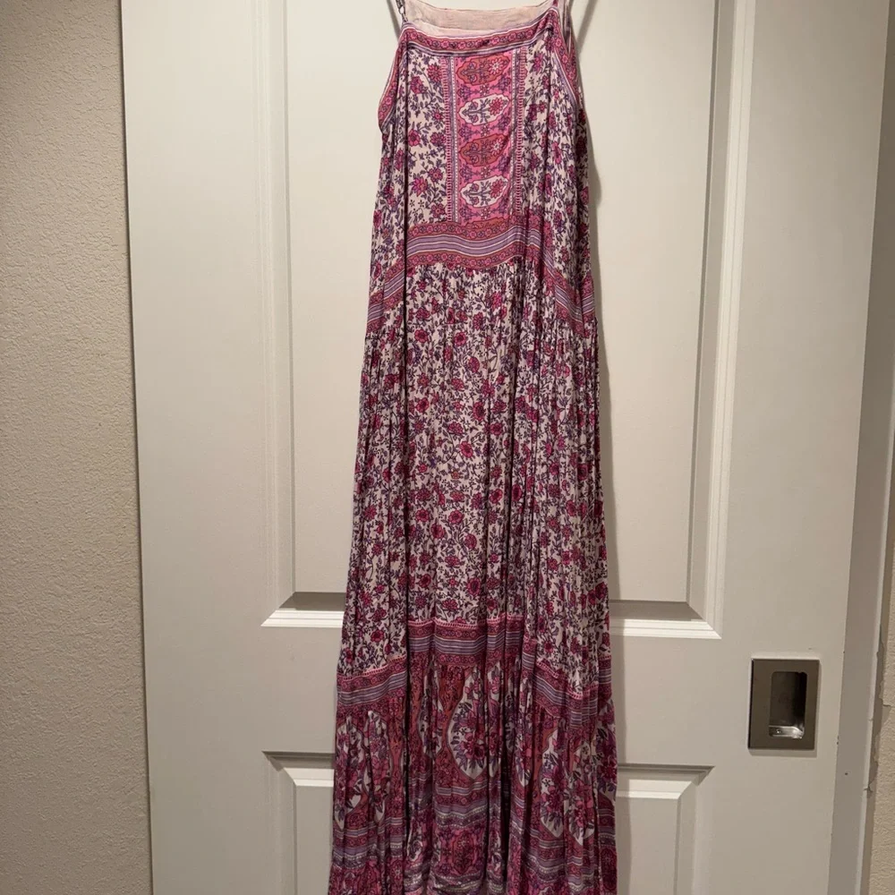Spell & The Gypsy Collective Lilac Jasmine Strappy Maxi Dress - Picture 6 of 8